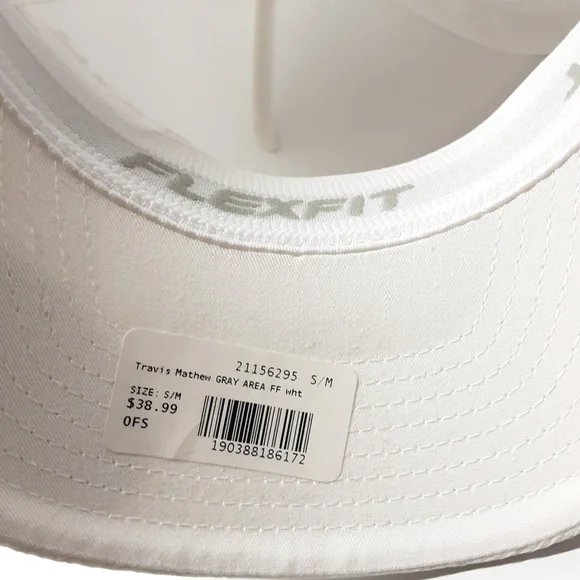 TRAVIS MATHEW GRAY AREA FITTED GOLF HAT NEW - Picture 4 of 5